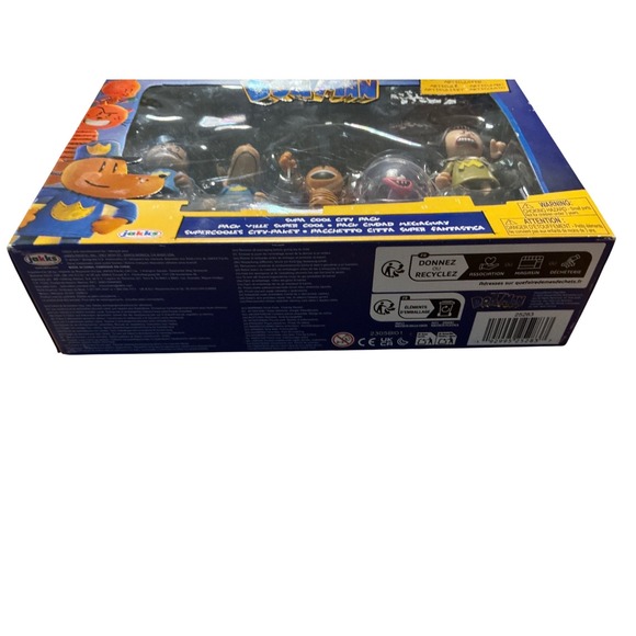 Dog Man Movie Action Figures Supa Cool City Playset Dog Man Petey mayor Chief - Picture 7 of 7